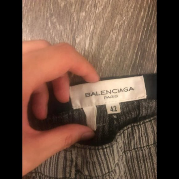 Balenciaga Low Rise Wide Leg Pants Sz 42 - Picture 3 of 6